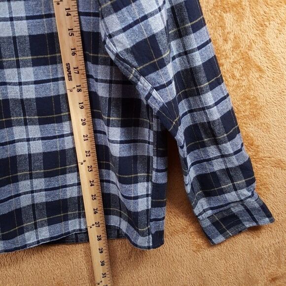 NORSE PROJECTS Shirt Mens Medium Gray Check Button Up CARSTEN FLANNEL $215 - Picture 10 of 11